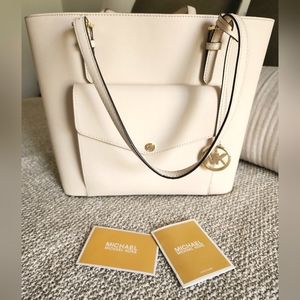 Michael Kors Jet Set Pocket Flap Tote